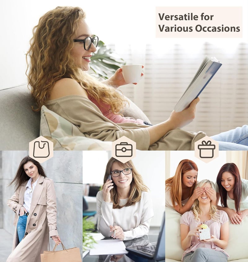 YSense Wool Socks for Women, Winter Boot Socks Stocking Stuffers Gifts for Women Warm Crew Hiking - Image 5